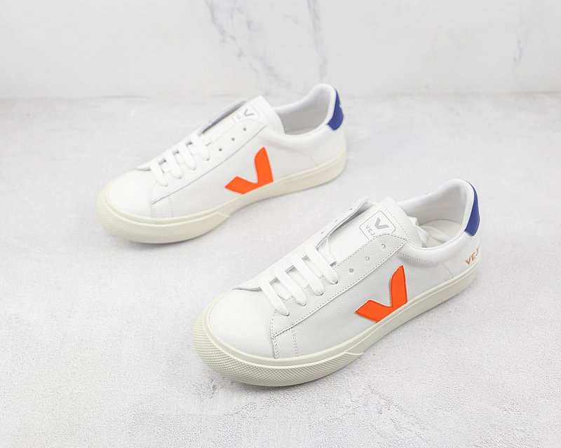 Veja Campo Chromefree "White/Blue/Orange" фото № 5