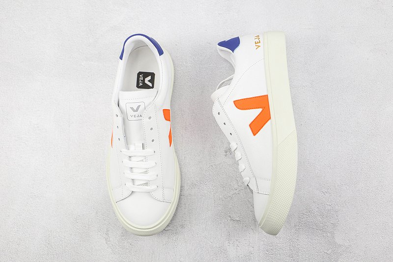 Veja Campo Chromefree "White/Blue/Orange" фото № 6