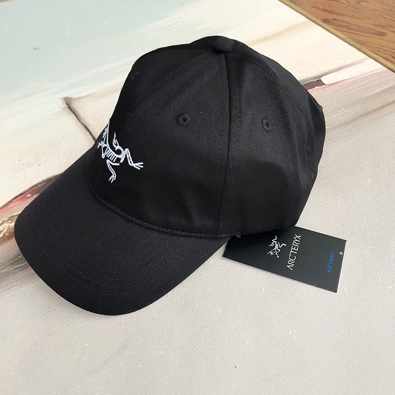 Кепка Arcteryx Skeleton Logo "Black" фото № 3