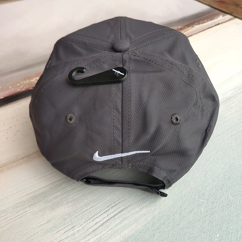 Кепка Nike Logo In The Form Of A Tick "Gray" фото № 3