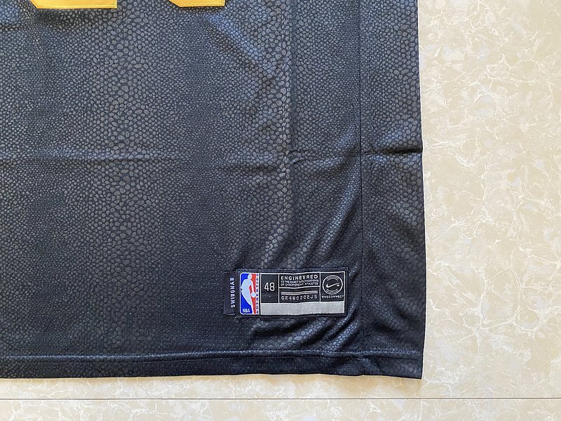 Баскетбольная Джерси Nike X NBA Los Angeles Lakers №24 Kobe Bryant "Blue/Black" фото № 4