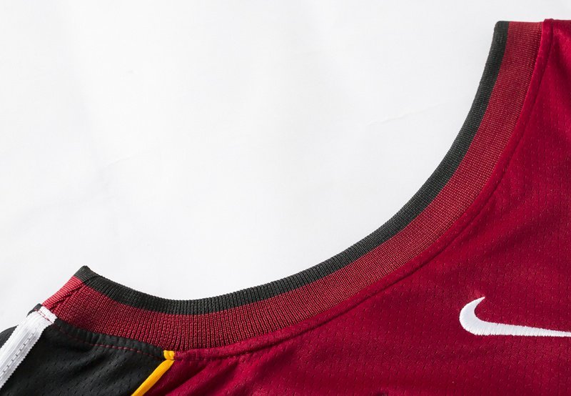 Баскетбольная Джерси Nike Miami Heat №22 Jimmy Butler "Red" фото № 4