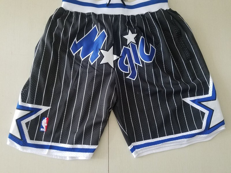 Баскетбольные Шорты Just Don Orlando Magic With Logo "Black" фото № 5