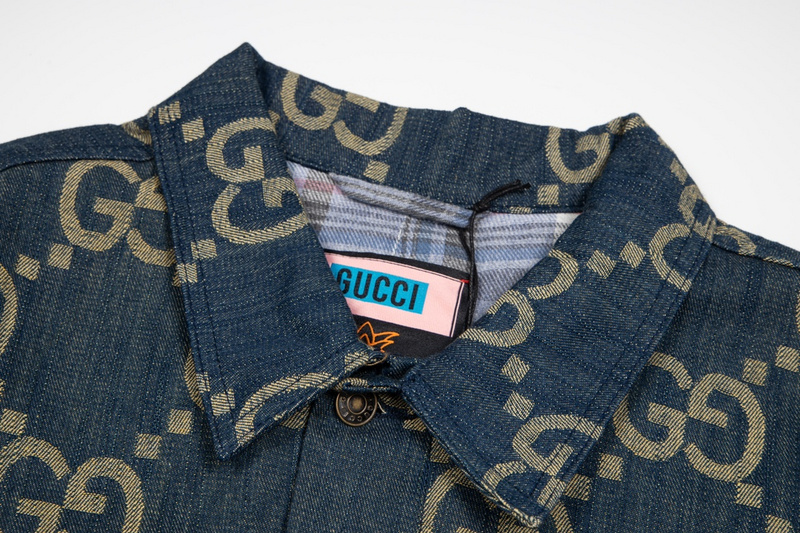 Куртка Gucci Stylish Jeans "Gray" фото № 2