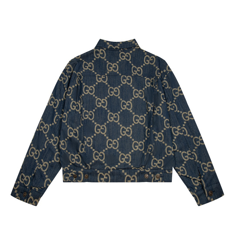 Куртка Gucci Stylish Jeans "Gray" фото № 5