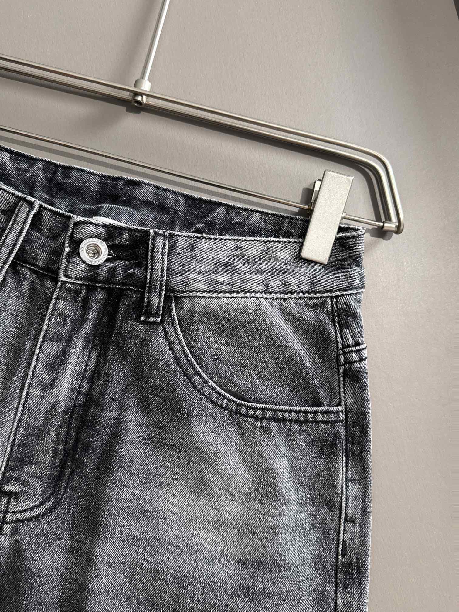 Джинсы Burberry Backside Light Brown Stripe Burberry "Gray" фото № 3