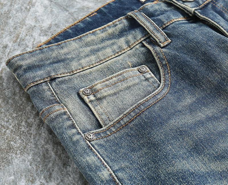 Джинсы Christian Dior Brown Backside Stripe Dior "Blue" фото № 4