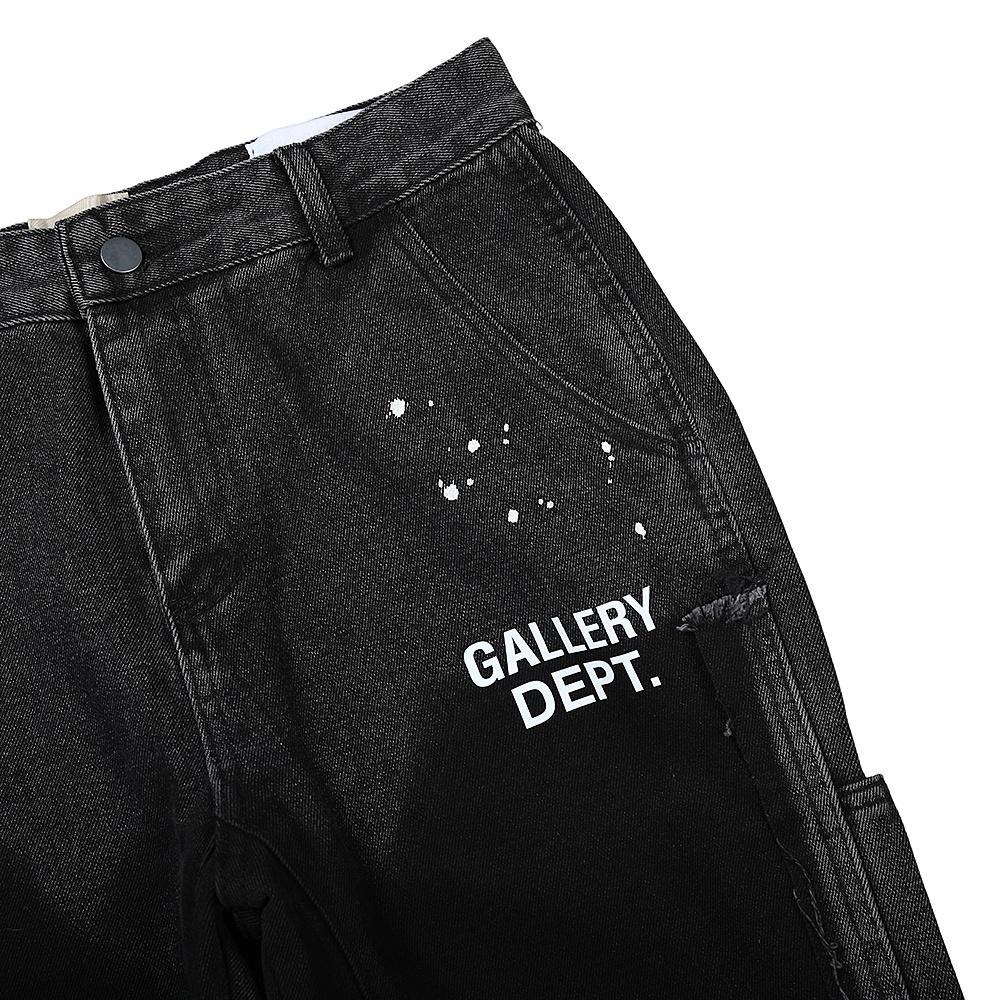 Джинсы Gallery Dept. LA Flare Splash "Black" фото № 5
