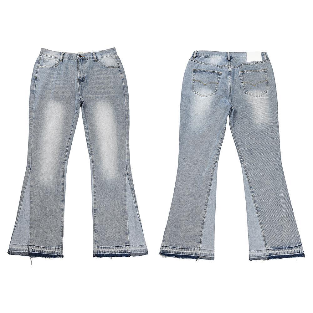 Джинсы Gallery Dept. LA Flare Bleach Washed "Light Blue" фото № 2