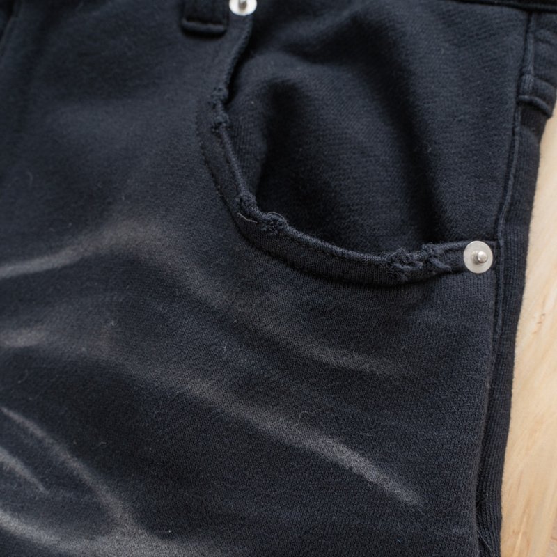 Джинсы Project G/R Scratched Gachins "Black" фото № 5