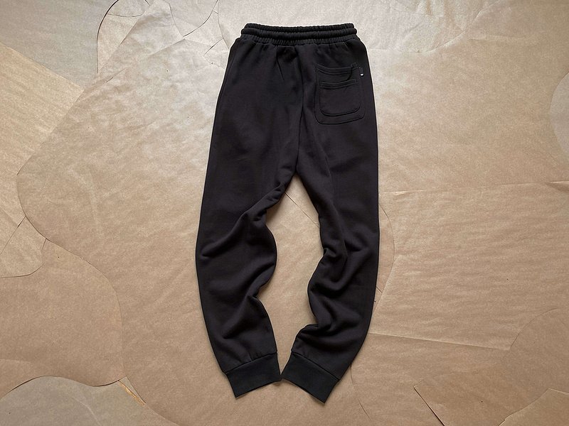 Штаны Adidas Embroidered Brand Logo "Black" фото № 7