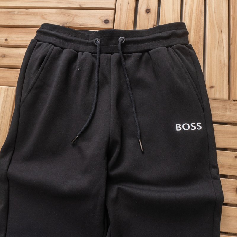 Джоггеры Boss Front Small Logo "Black" фото № 3