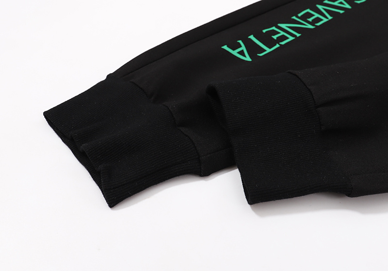 Штаны Bottega Veneta With Logo And Small Diamonds "Black" фото № 3