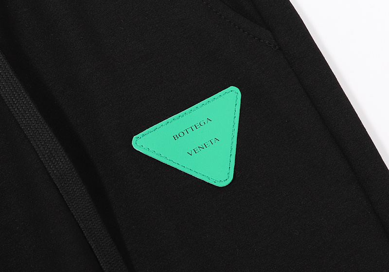 Штаны Bottega Veneta With Logo And Small Diamonds "Black" фото № 6