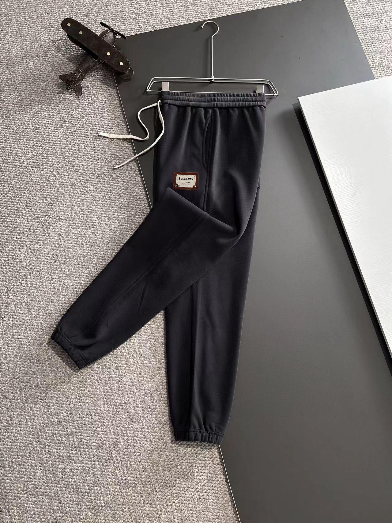 Штаны Burberry Established 1856 Horseferry House "Light Black" фото № 4