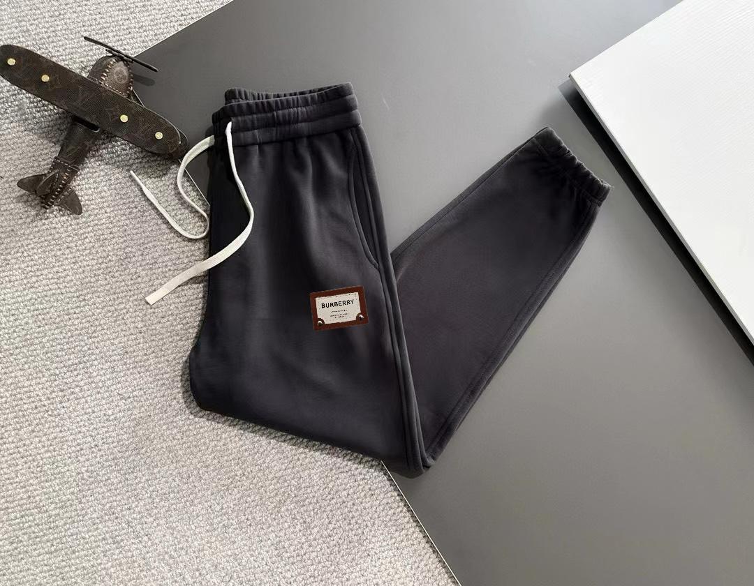 Штаны Burberry Established 1856 Horseferry House "Light Black" фото № 3