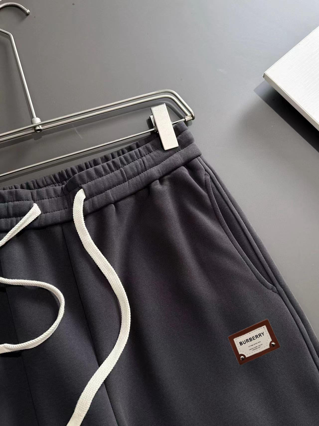 Штаны Burberry Established 1856 Horseferry House "Light Black" фото № 2
