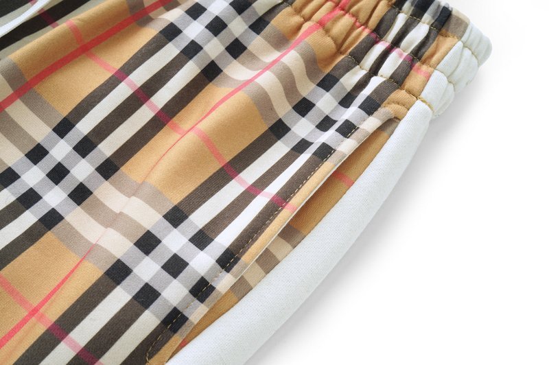 Штаны Burberry Flared Checkered "Brown/White" фото № 4