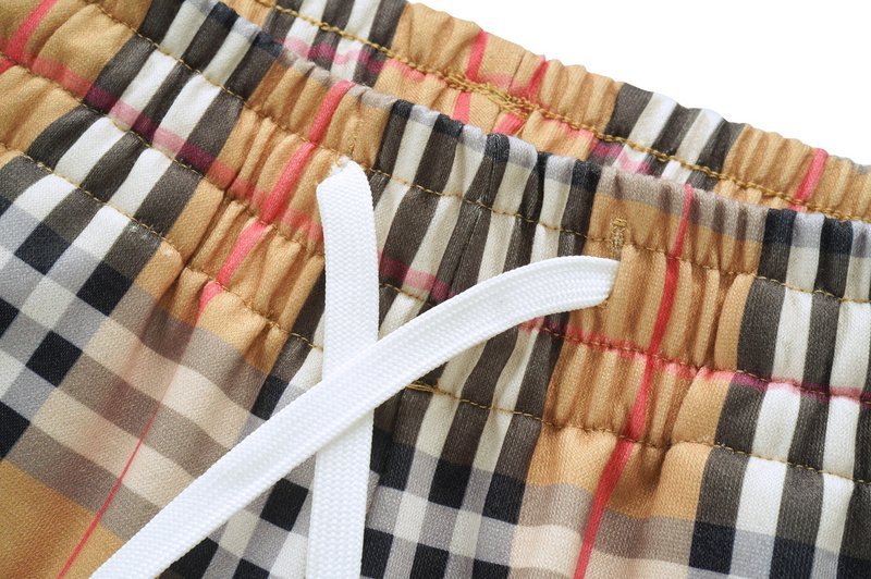 Штаны Burberry Flared Checkered "Brown/White" фото № 5