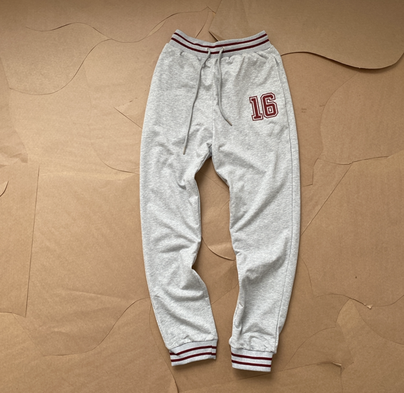 Штаны Celine Stripes And Number "Gray" фото № 4