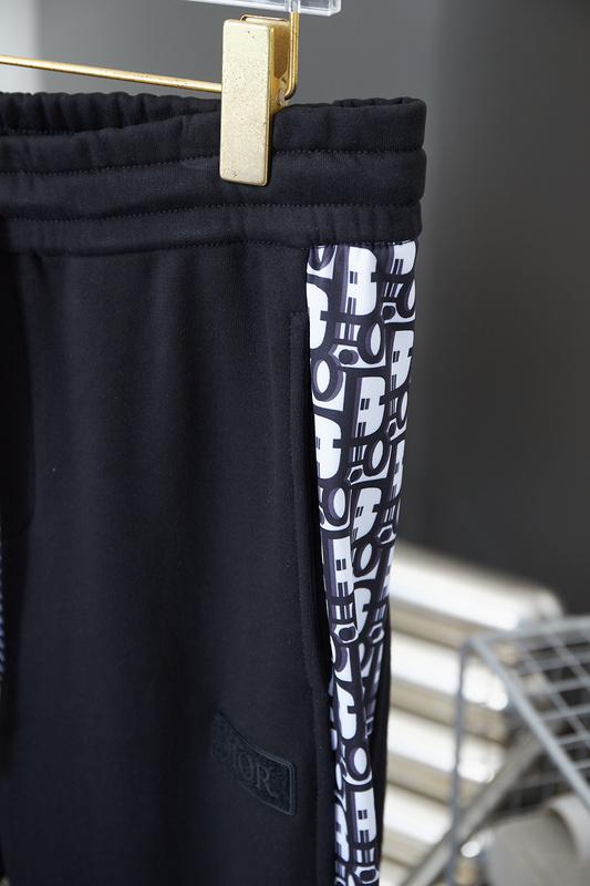 Штаны Christian Dior Logo Dior In Black Rectangle "Black" фото № 2