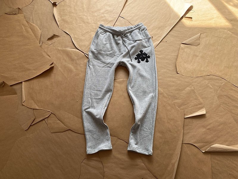 Спортивные Штаны Chrome Hearts Cemetery "Grey" фото № 2