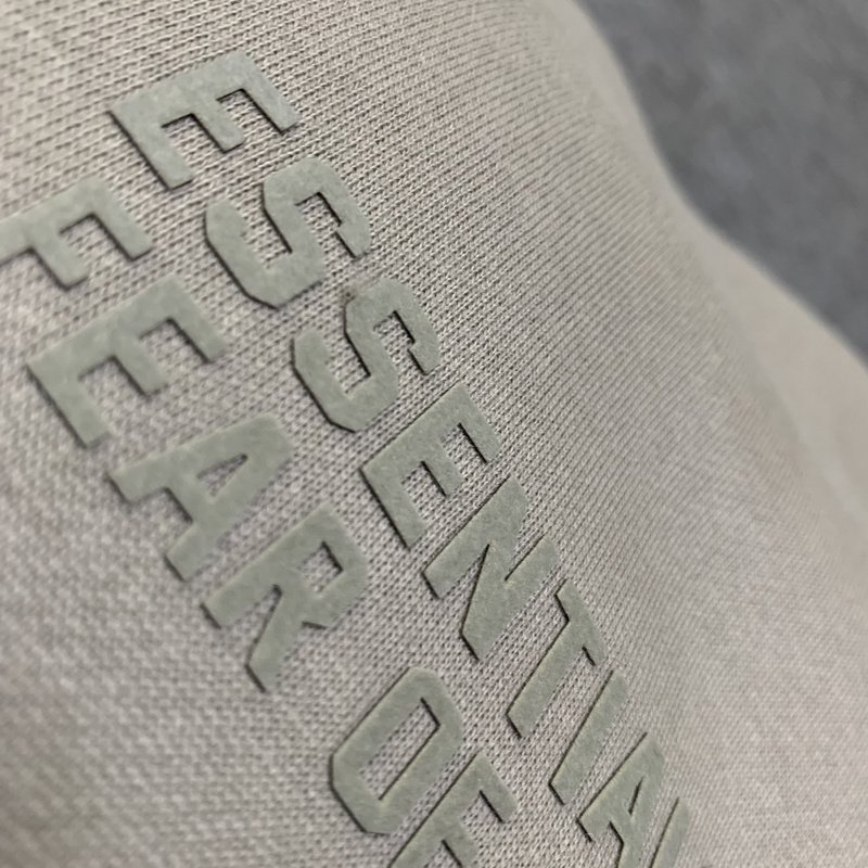 Штаны Fear Of God Black Patch With Text "Beige" фото № 7