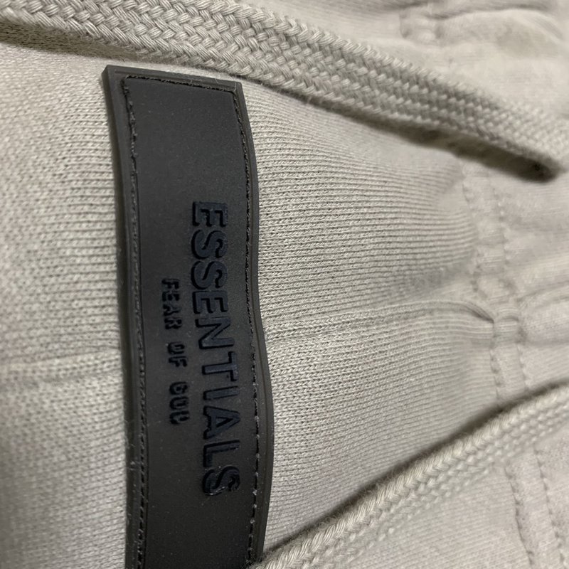 Штаны Fear Of God Black Patch With Text "Beige" фото № 5