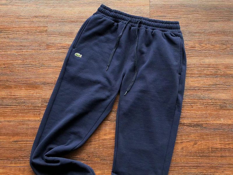 Спортивные штаны Lacoste Plain With Small Front Logo "Blue" фото № 2