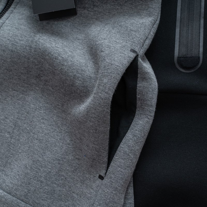 Штаны Nike With Logo And Two Colors "Black/Gray" фото № 3