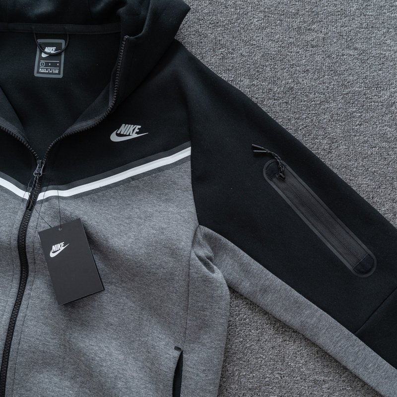 Штаны Nike With Logo And Two Colors "Black/Gray" фото № 6