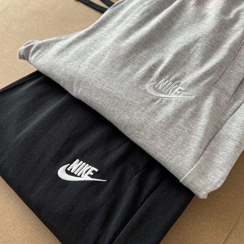 Штаны Nike Cotton With Brand Logo "Black" фото № 4