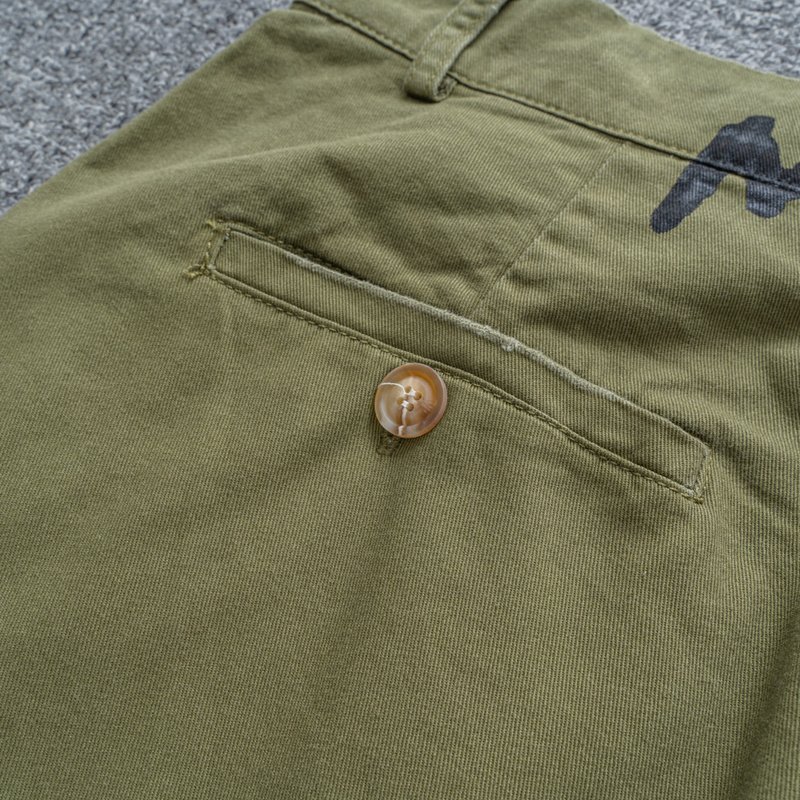 Штаны Palm Angels Scuffed "Khaki" фото № 4