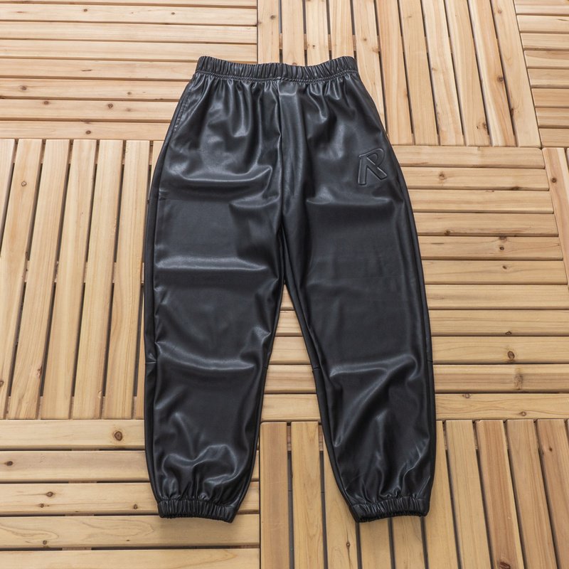 Штаны Represent Logo Letter Printed "Black" фото № 4