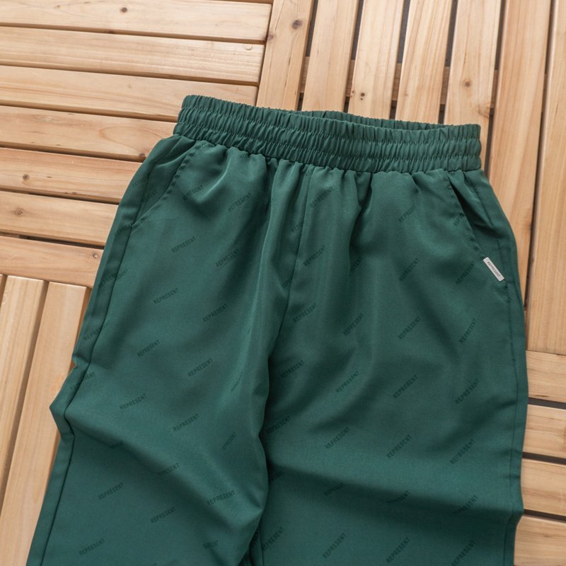 Штаны Represent Slant Lines Along "Green" фото № 8