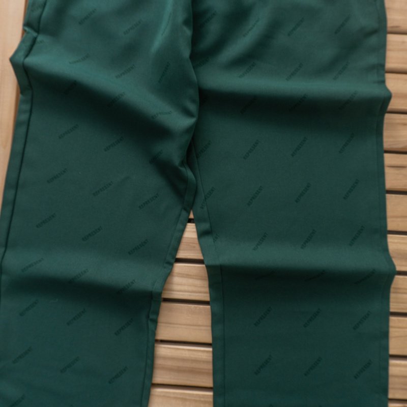 Штаны Represent Slant Lines Along "Green" фото № 7