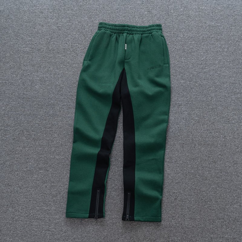 Штаны Represent With Zippers On The Bottom "Green" фото № 6
