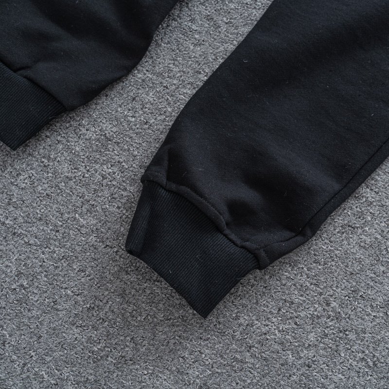 Штаны Stone Island Large Pockets With Logo Brand Style "Black" фото № 3