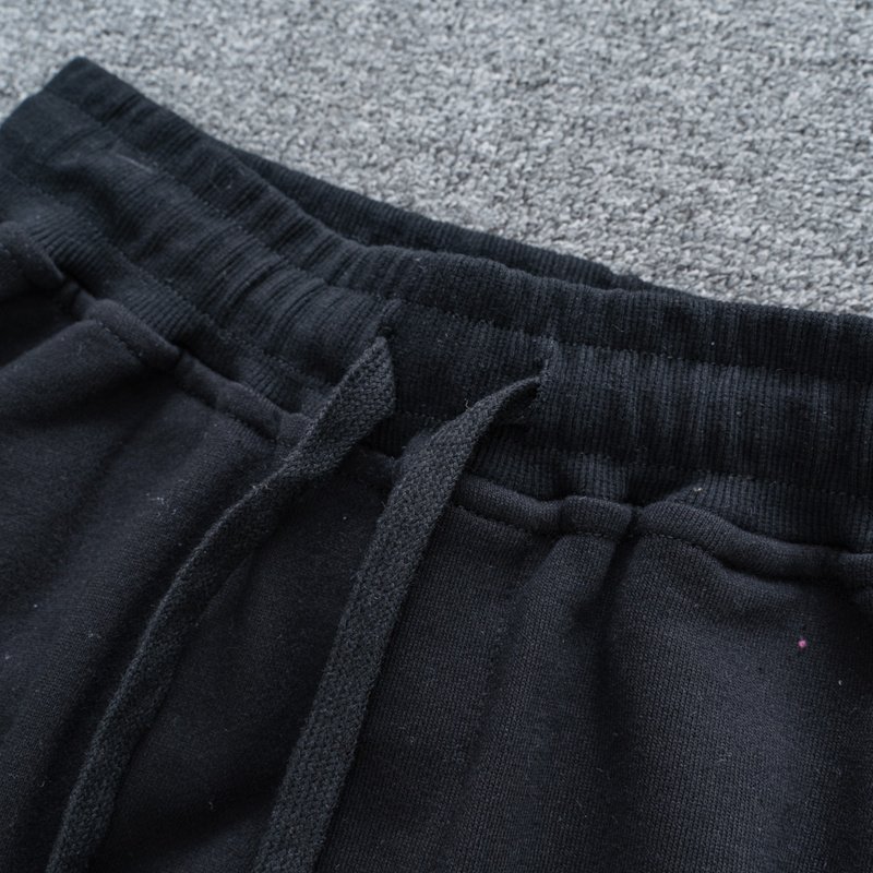 Штаны Stone Island Large Pockets With Logo Brand Style "Black" фото № 6