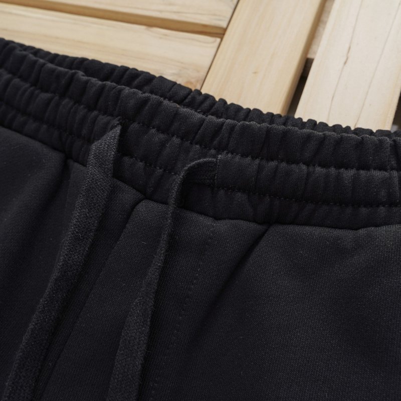 Штаны Stone Island With Patch - In Monochrome Style "Black" фото № 6