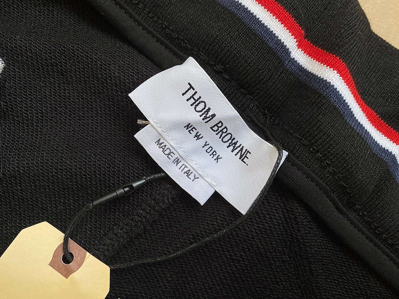 Штаны Thom Browne With New York Sign "Black" фото № 3