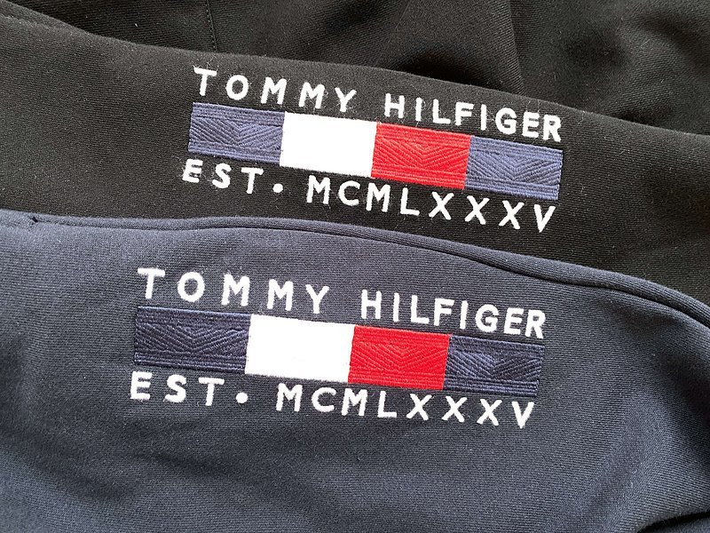 Штаны Tommy Hilfiger MCML Logo "Blue/Black" фото № 3