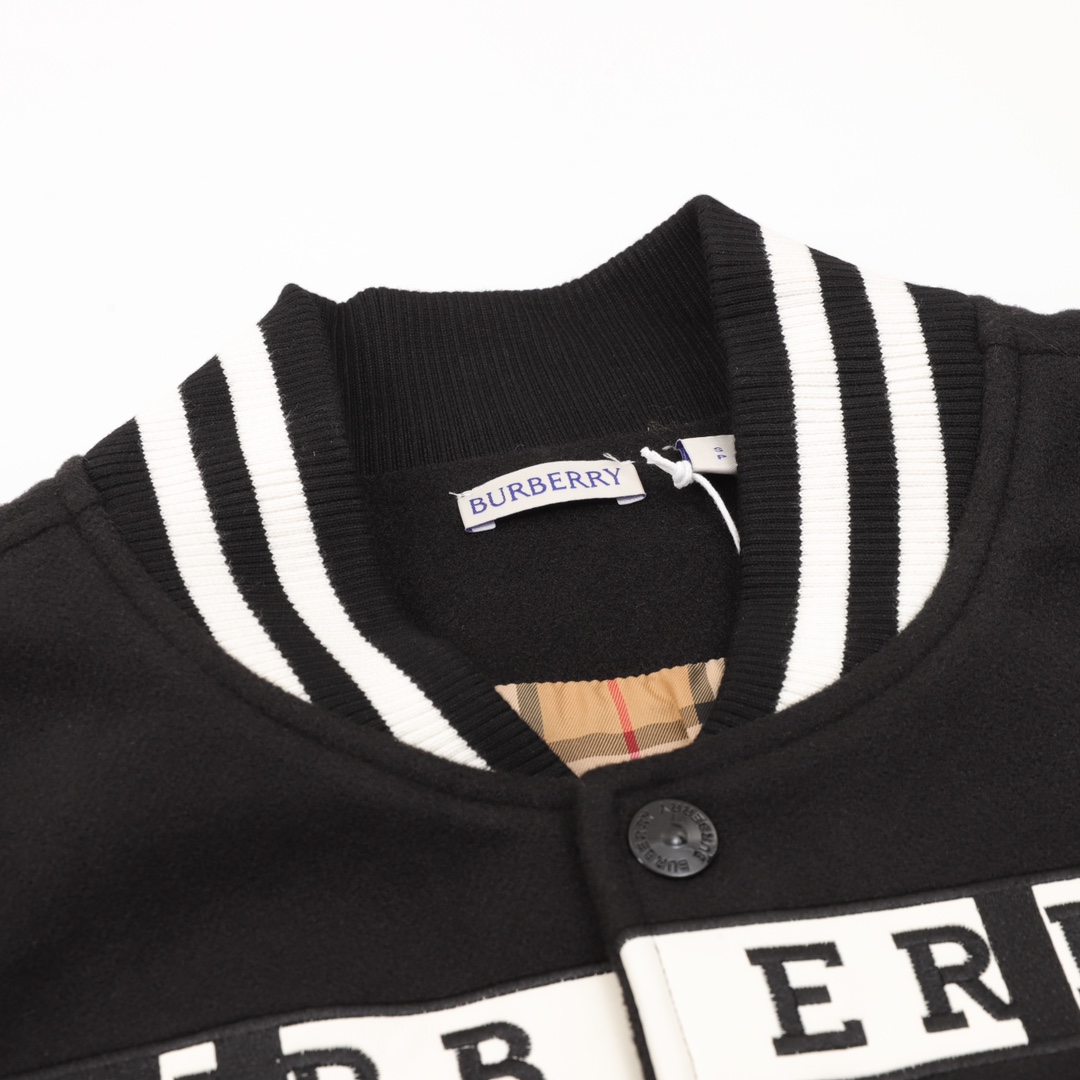 Бомбер Burberry Frontside Logo London England "Black" фото № 2