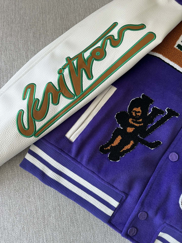 Бомбер Louis Vuitton Driving Nails "Violet" фото № 2