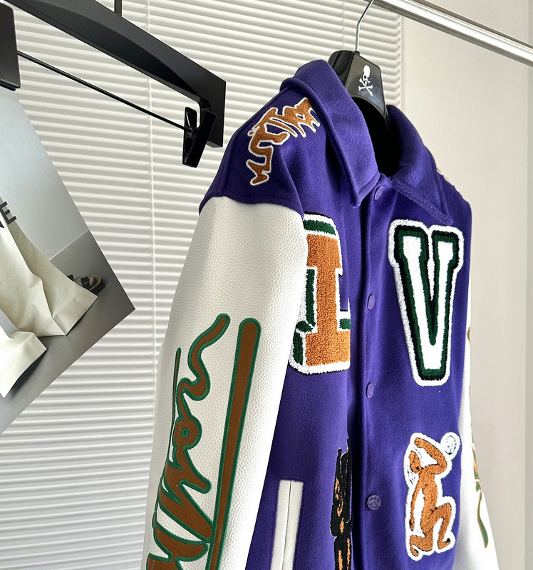 Бомбер Louis Vuitton Driving Nails "Violet" фото № 6