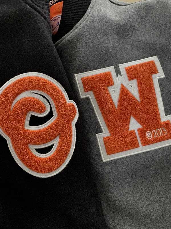 Бомбер Off White Capital Letters "Black/Gray" фото № 4