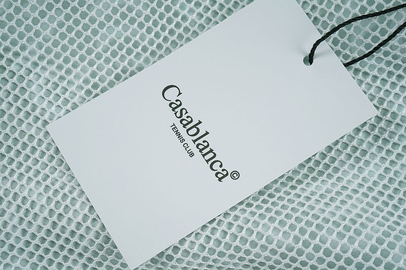 Шорты Casablanca Repeating Bracket Print "Green" фото № 3