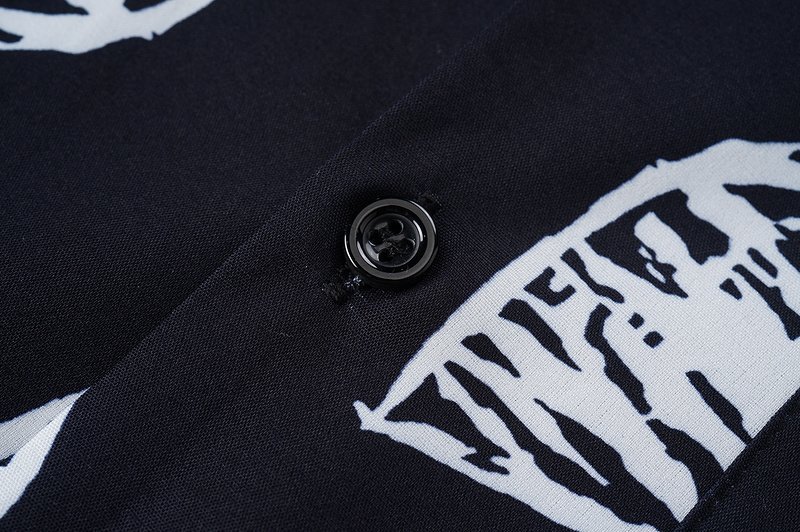 Рубашка Dolce Gabbana Repeating Hearts Print "Black" фото № 3