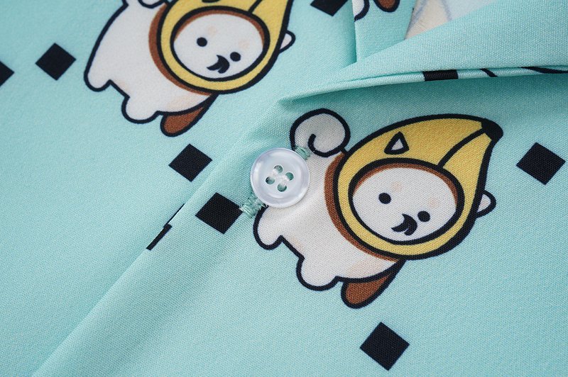 Рубашка Gucci Animal Print "Blue" фото № 3