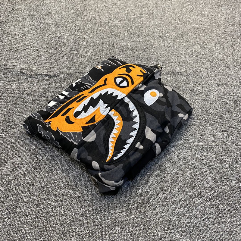 Худи Hood-Mask Two Emotions ZIP "Gray/Black" фото № 3